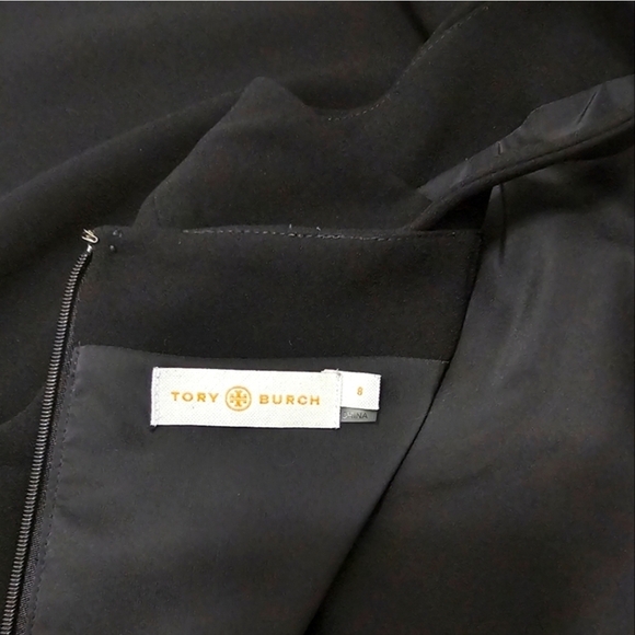 Tory Burch Black Sleeveless Midi Dress - Picture 9 of 16